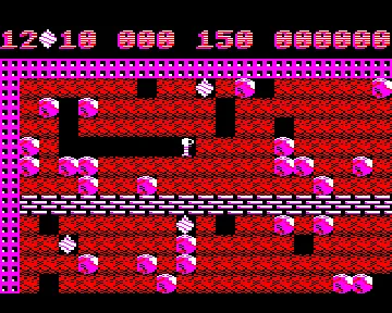 Boulderdash (198x)(First Step Software)[b] screen shot game playing
